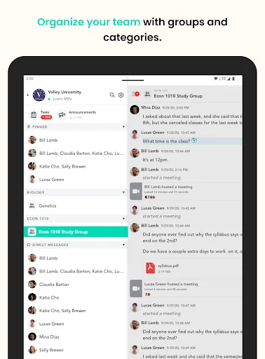 I-download ang Pronto Team Communication App – Libreng Chat - Screenshot 14