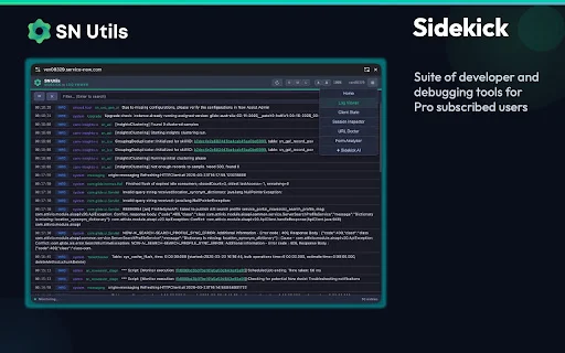 SN Utils OnPrem: Pinakamahusay na Productivity Tool para sa ServiceNow - Screenshot 4
