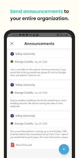 I-download ang Pronto Team Communication App – Libreng Chat - Screenshot 2