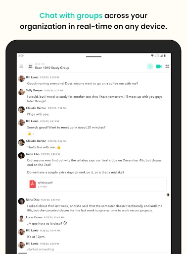 I-download ang Pronto Team Communication App – Libreng Chat - Screenshot 8