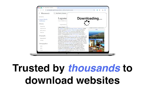 Website Downloader: I-save ang Web Pages Offline – Mabilis at Libre - Screenshot 2