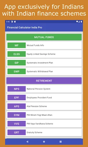Download Financial Calculator India Pro – Best Finance Tools - Screenshot 10