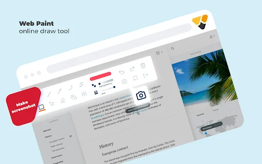 I-download ang Web Paint: Guhitan at Mag-screenshot sa Browser - Screenshot 3