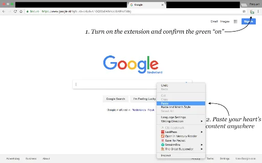 Force Paster: I-paste ang Text sa Kahit Anong Website nang Madali - Screenshot 1