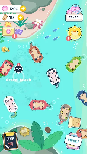 Otter Ocean – Treasure Hunt: Kolektahin ang Cute na Otters! - Screenshot 5