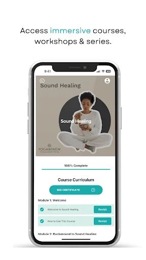 I-download ang YogaRenew App – Pinakamahusay na Yoga Classes Online - Screenshot 8