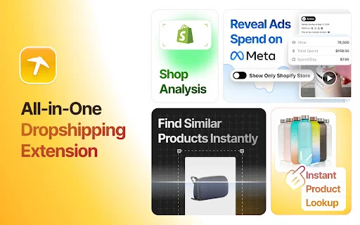 Minea Chrome Extension: Pinakamahusay na Tool para sa Dropshipping - Screenshot 1