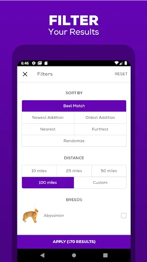 I-download ang Petfinder App: Maghanap ng Aasuhin at I-adopt Ngayon - Screenshot 3