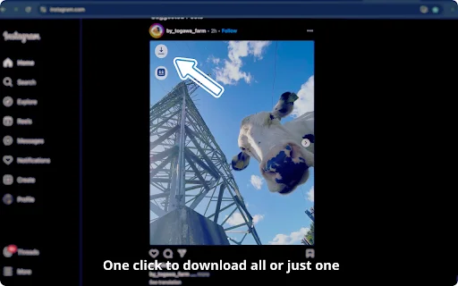 Story Saver: I-download ang Facebook at Instagram Videos nang Libre - Screenshot 1