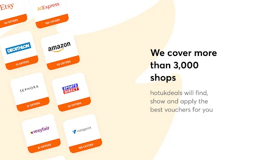 I-download ang hotukdeals: Awtomatikong Discount at Savings - Screenshot 4