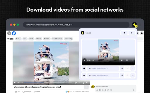 Video Downloader para sa Chrome – I-download ang M3U8 Video nang Libre - Screenshot 2