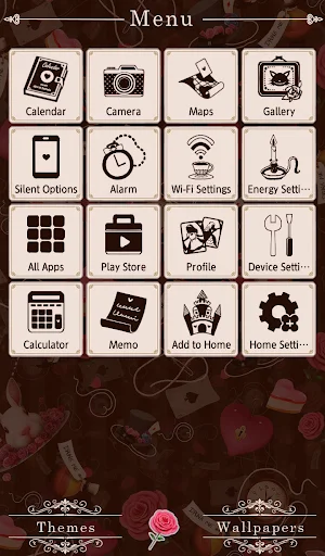 Download Dark Alice in Wonderland Theme – Gothic Style Free - Screenshot 2