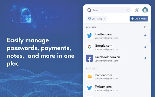 DualSafe Password Manager: Ligtas na Tagapamahala ng Password - Screenshot 1