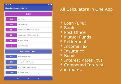 Download Financial Calculator India Pro – Best Finance Tools - Screenshot 9